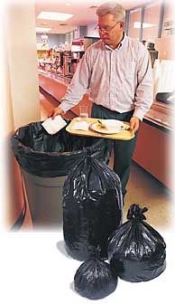 55 Gallon Natural High Density Trash Bags | Trash Bags | 55-64 Gallon Trash Bags